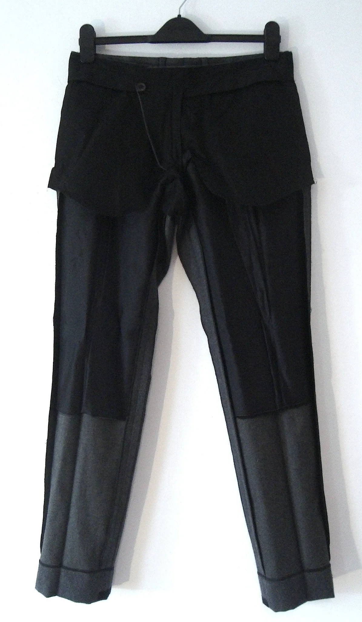 2012 Virgin Wool Kean Tailored Trousers in Anthracite