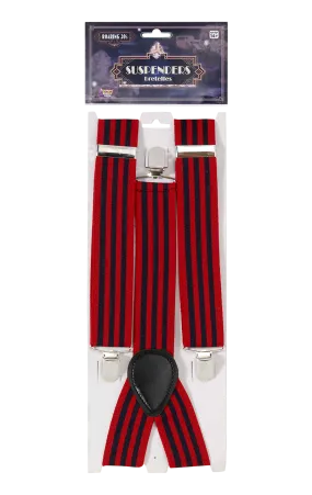 Adult Striped Trouser Braces