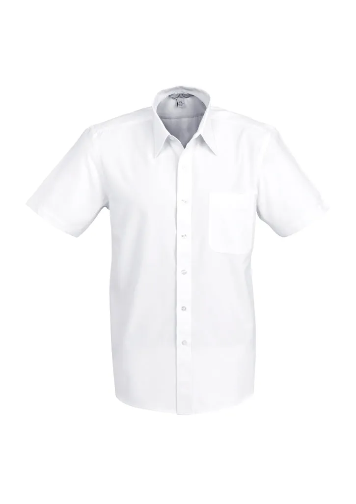 Ambassador Mens Short Sleeved Dress Shirt