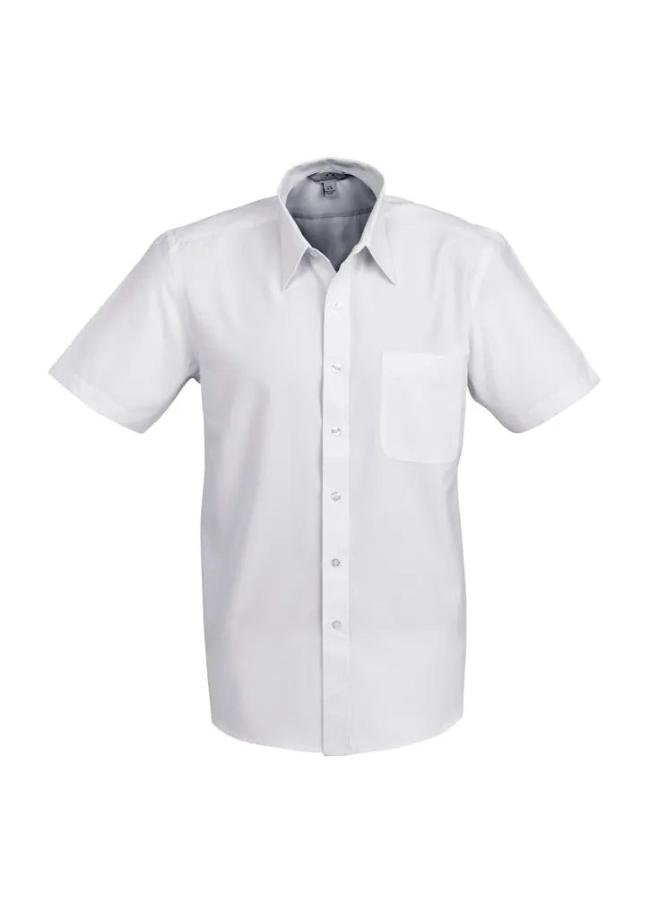 Ambassador Mens Short Sleeved Dress Shirt