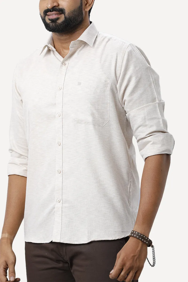 Armani - Desert Tan Formal Shirts for Men | Ariser