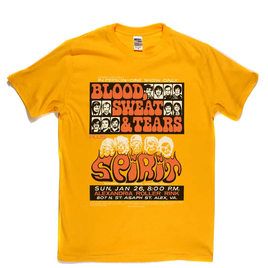 Blood Sweat & Tears Spirit Poster T-Shirt