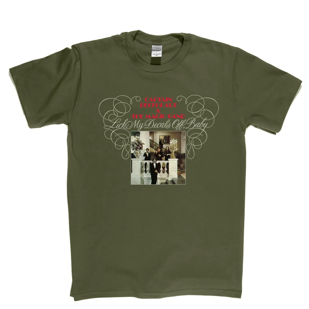 Captain Beefheart Lick My Decals Off Baby T-Shirt