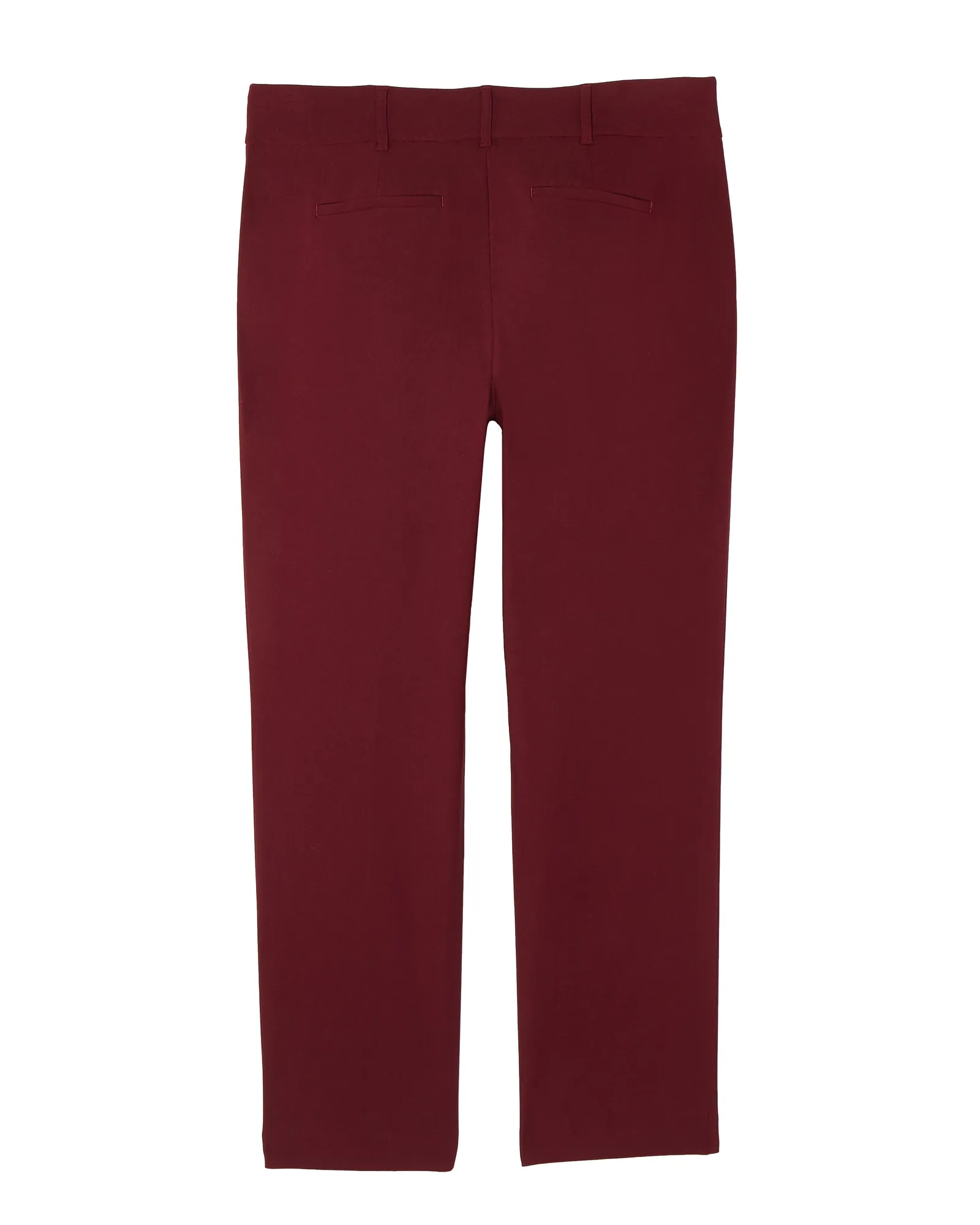 Coventry Petite Straight Leg Work Trouser | Burgundy