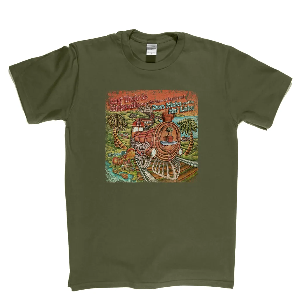 Dan Hicks His Hot Licks Last Train To Hicksville T-Shirt