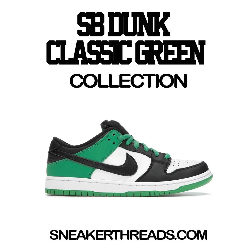 Dunk SB Low Classic Green Clean Pair Shirt