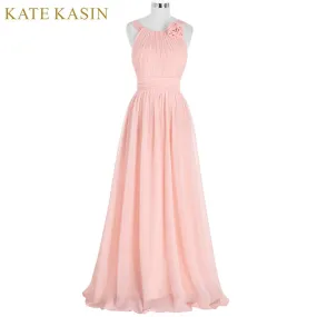 Elegant Pink Bridesmaid Dress