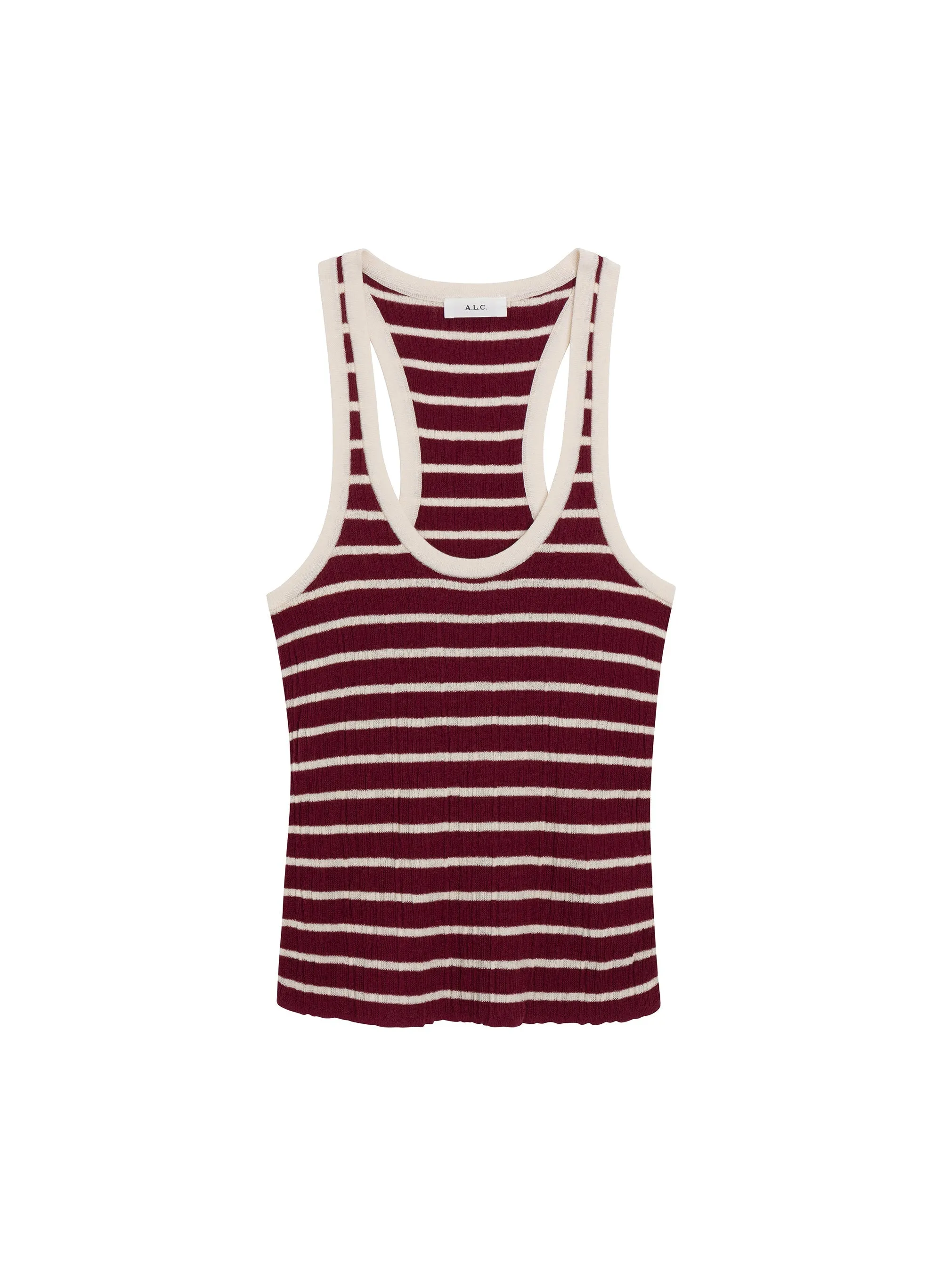 Iris Fine Cotton Knit Tank