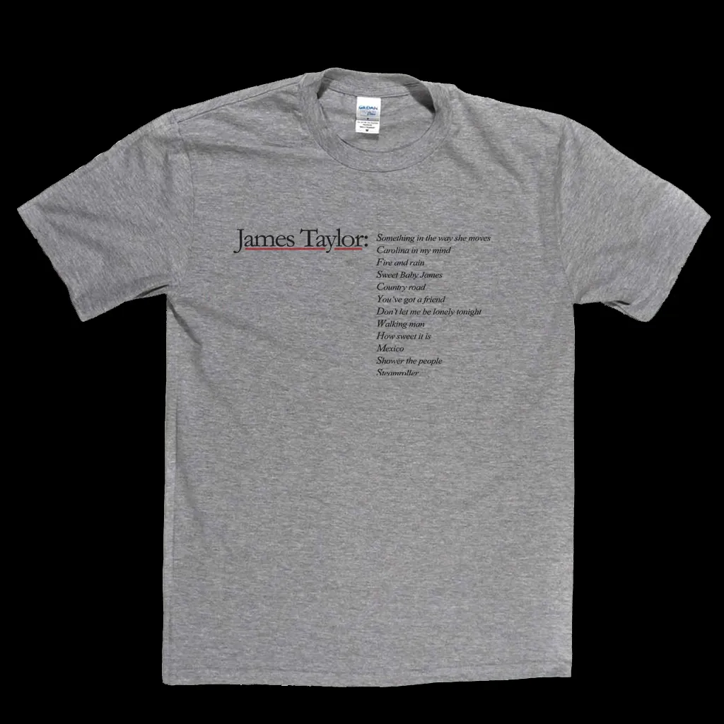 James Taylor Greatest Hits T-Shirt