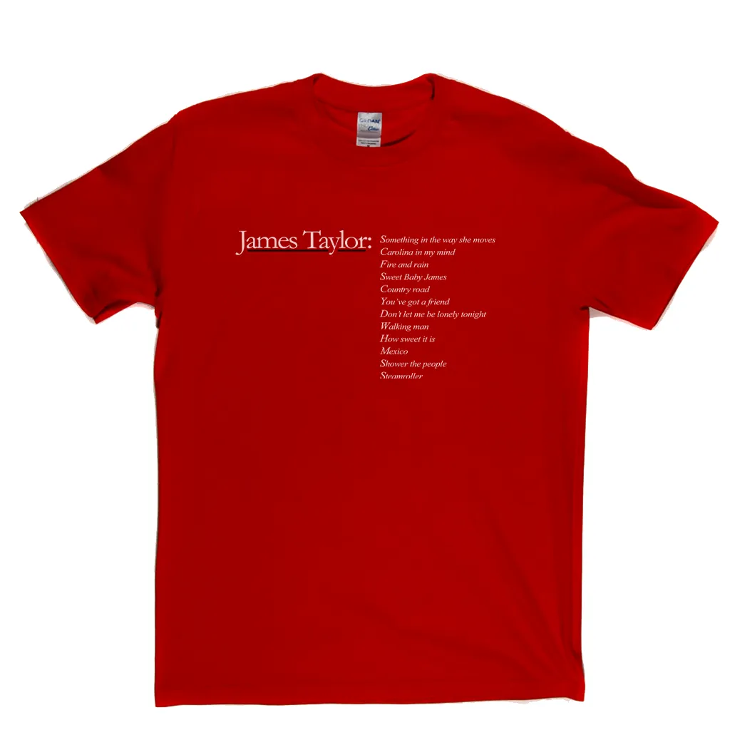 James Taylor Greatest Hits T-Shirt