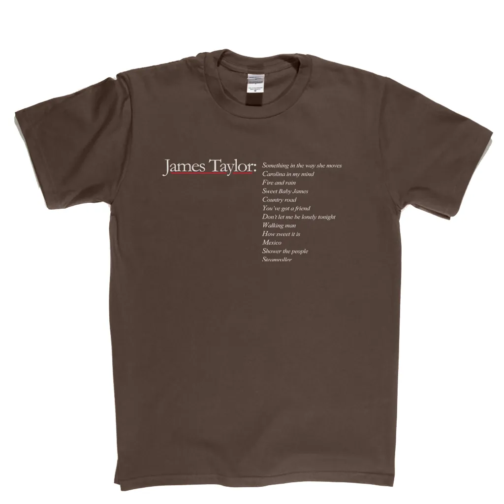 James Taylor Greatest Hits T-Shirt