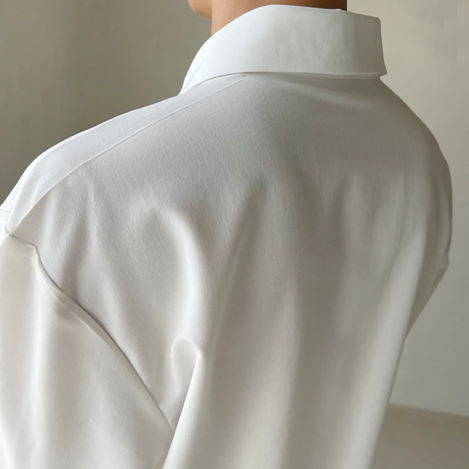 [Korean Style] 4 Colors Turn-down Collar Shirts