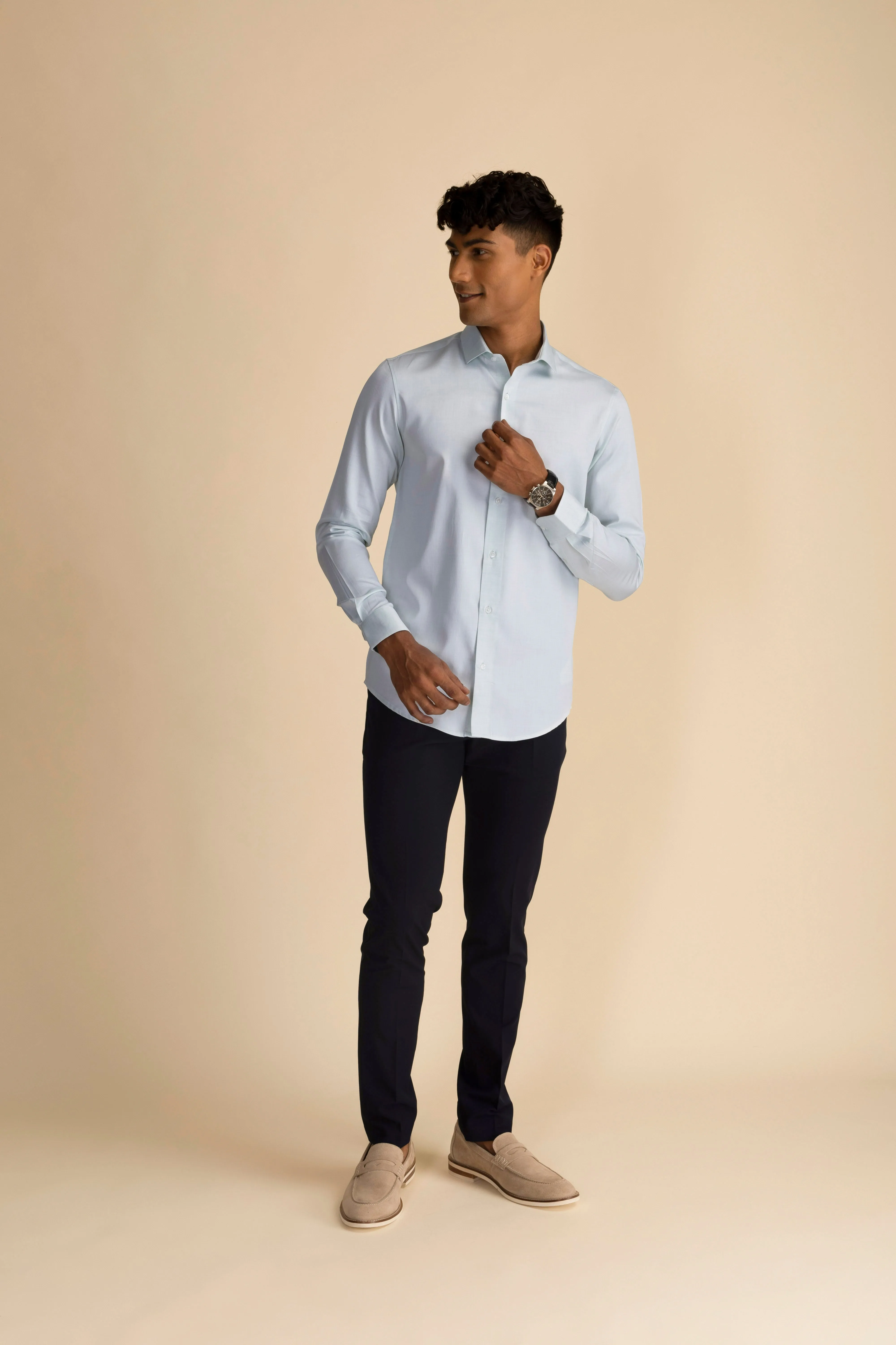 Light Mint Melange Shirt