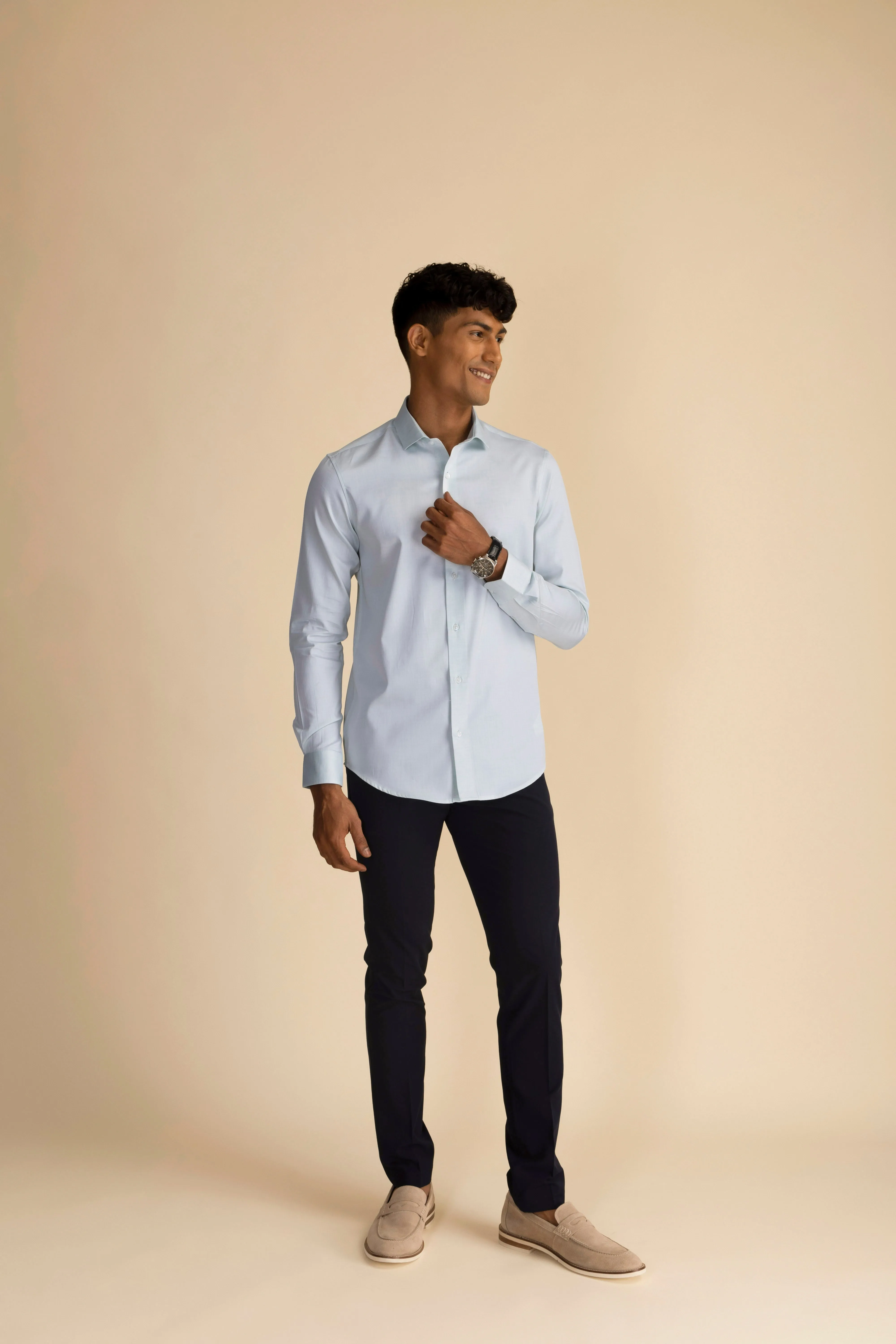 Light Mint Melange Shirt