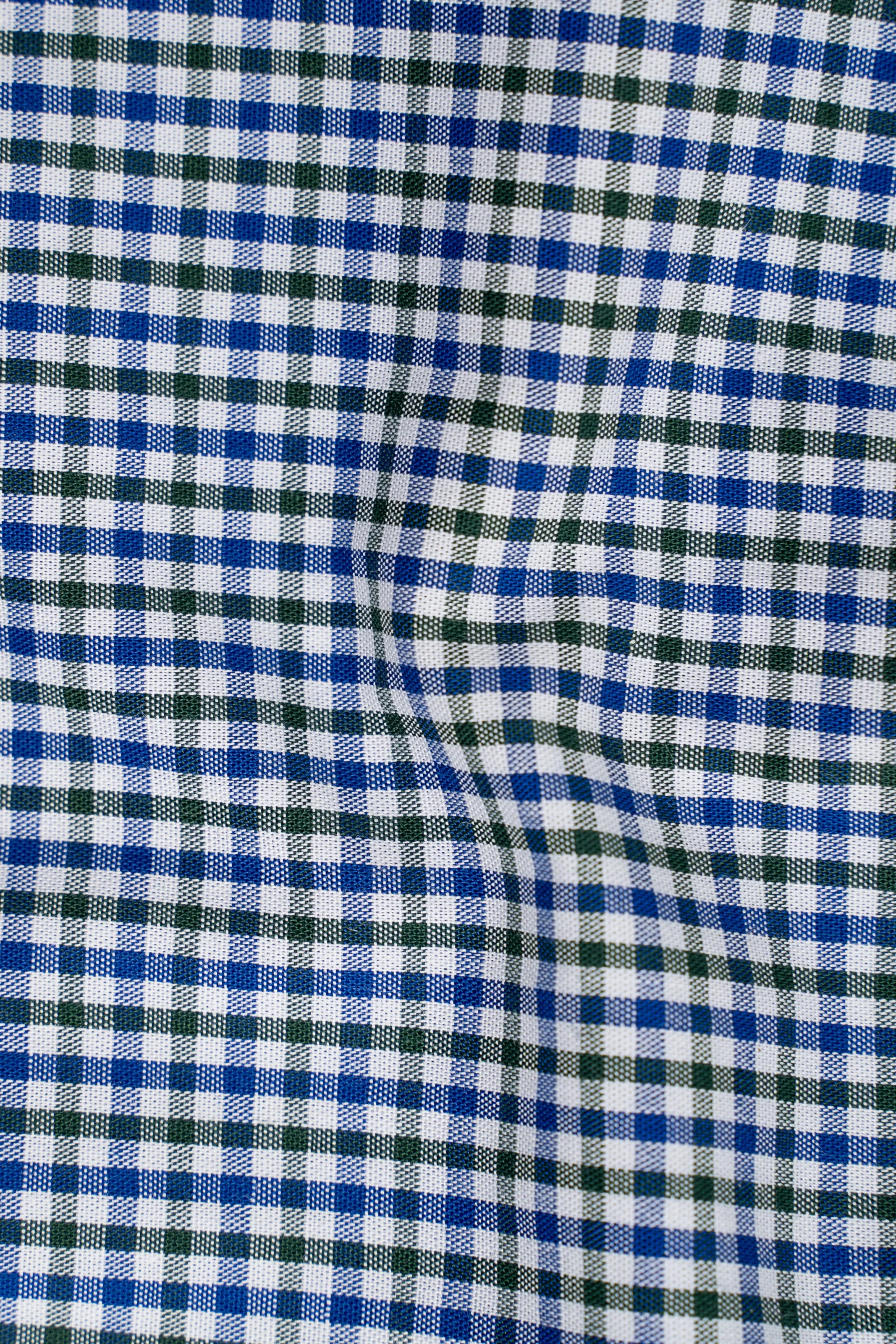 LIMITED EDITION SHIRTS BLUE GREEN CHECK