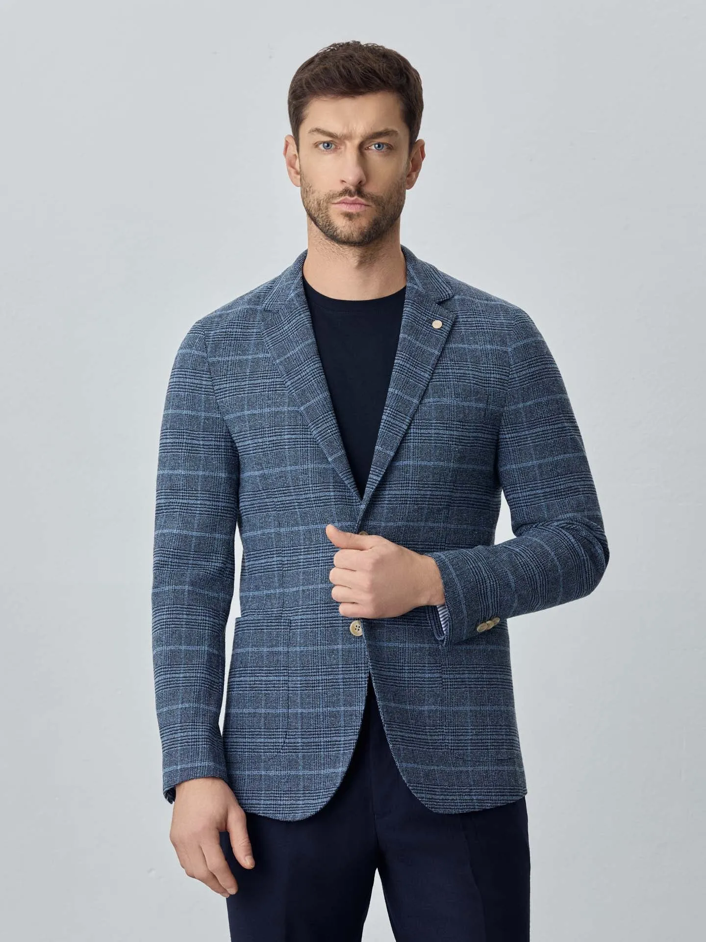 Luxeleisure Edition comfort plaids blazer