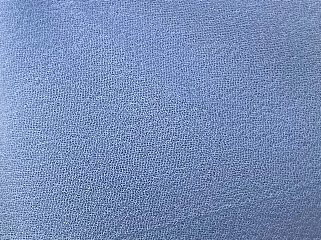 Maximum Blue Plain 60 Grams Georgette Fabric