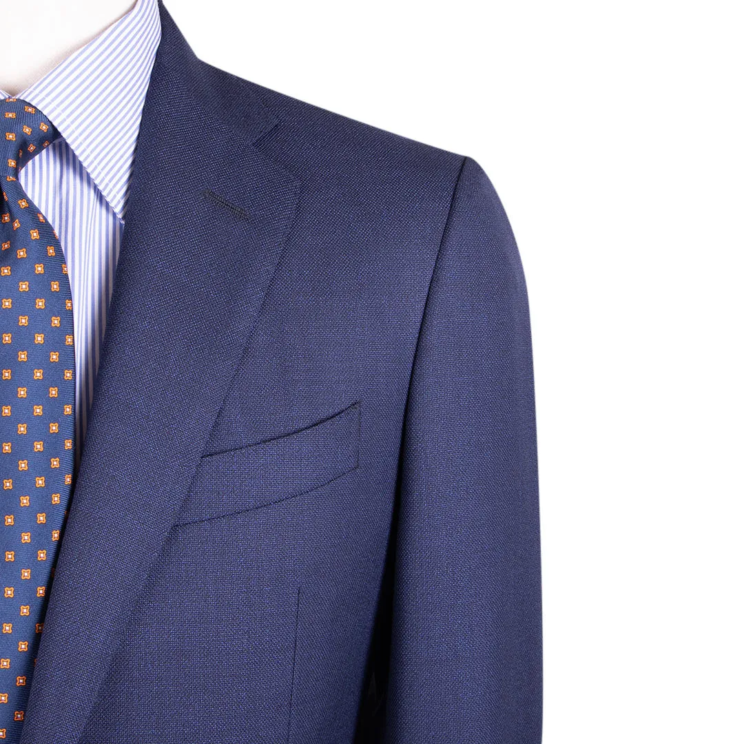 Navy Weave Super 130's Wool Suit