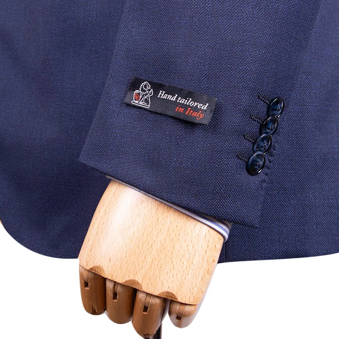 Navy Weave Super 130's Wool Suit