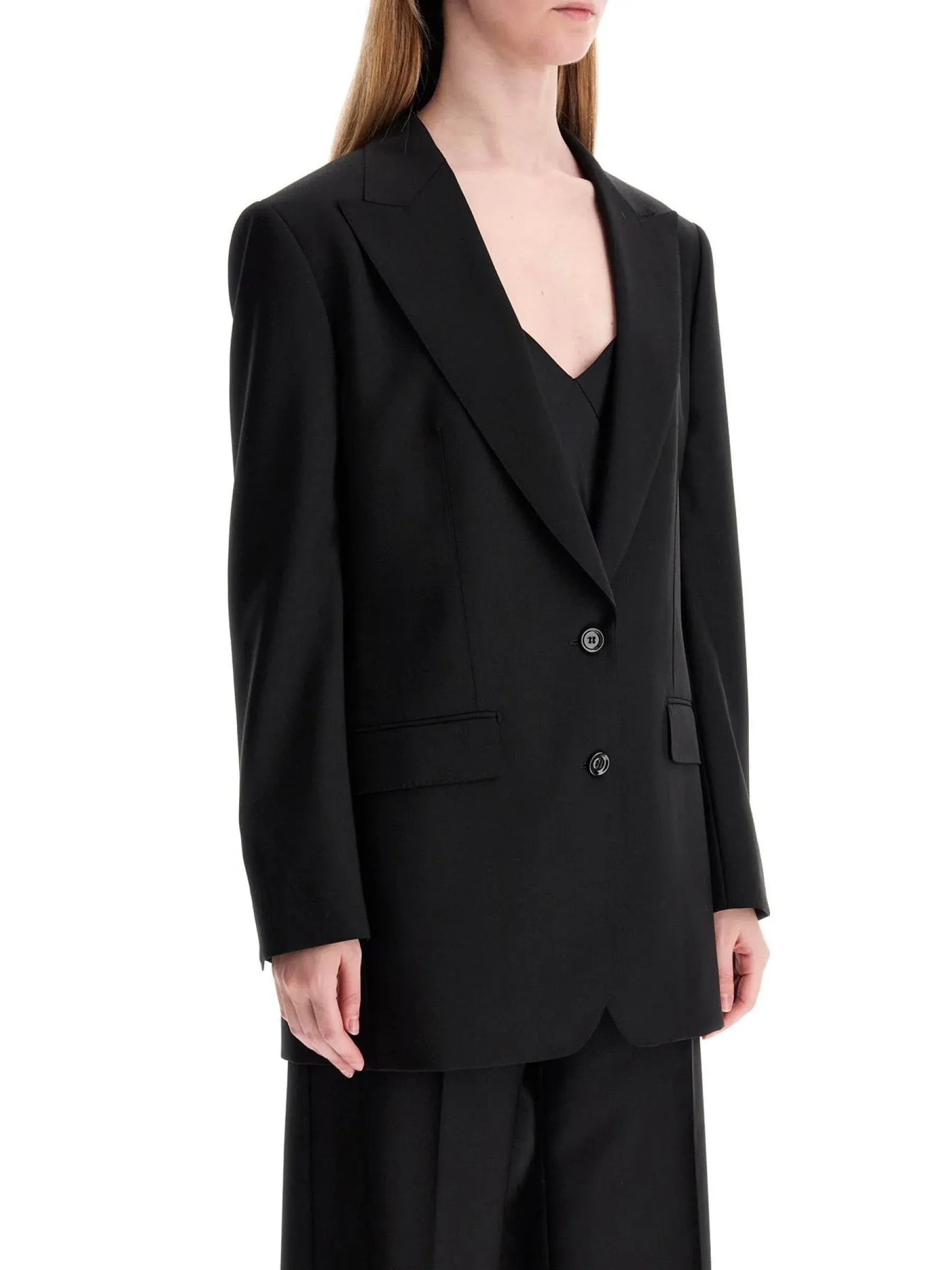 Oversized Blazer in Virgin Wool