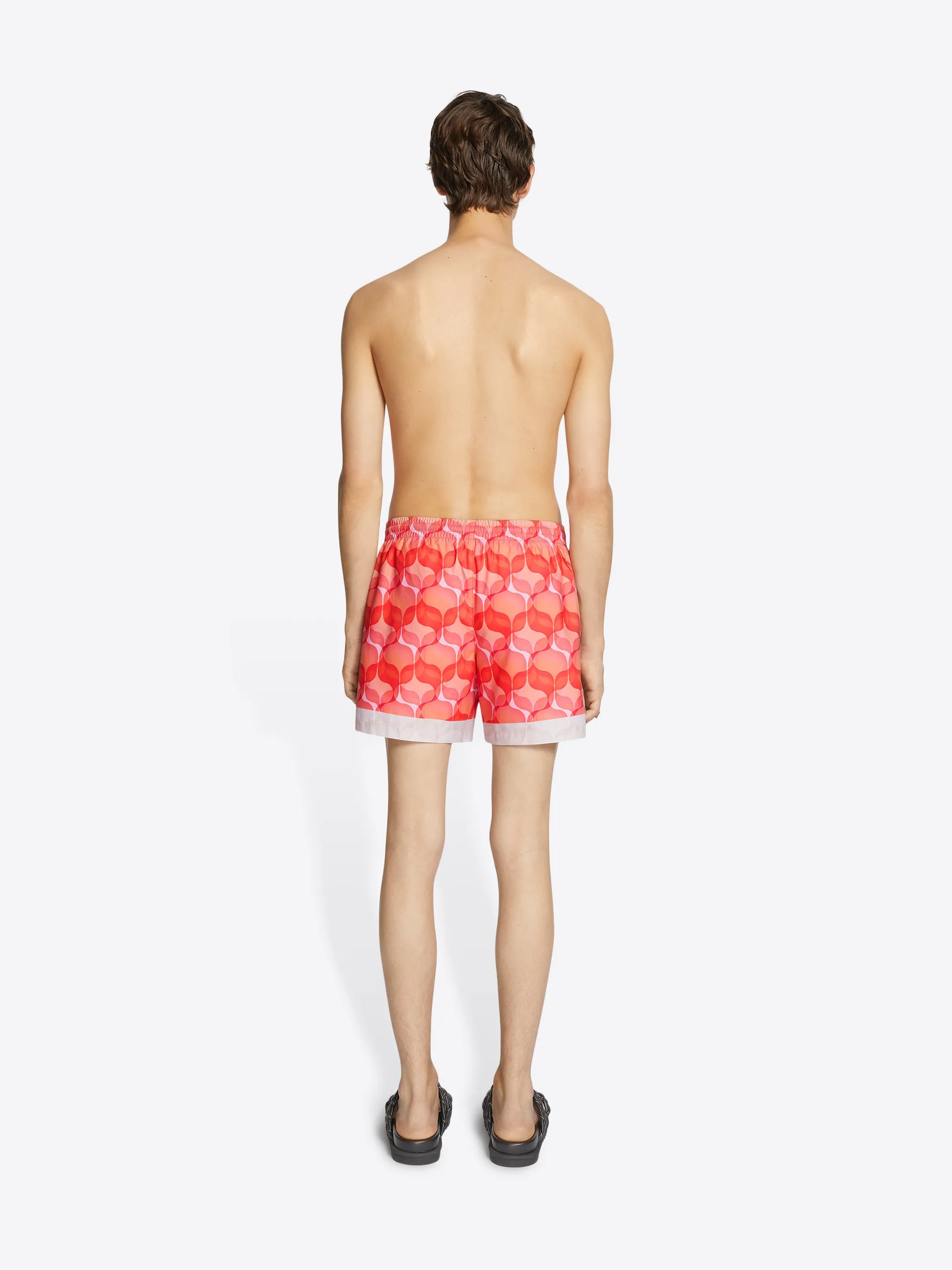 Printed swim shorts