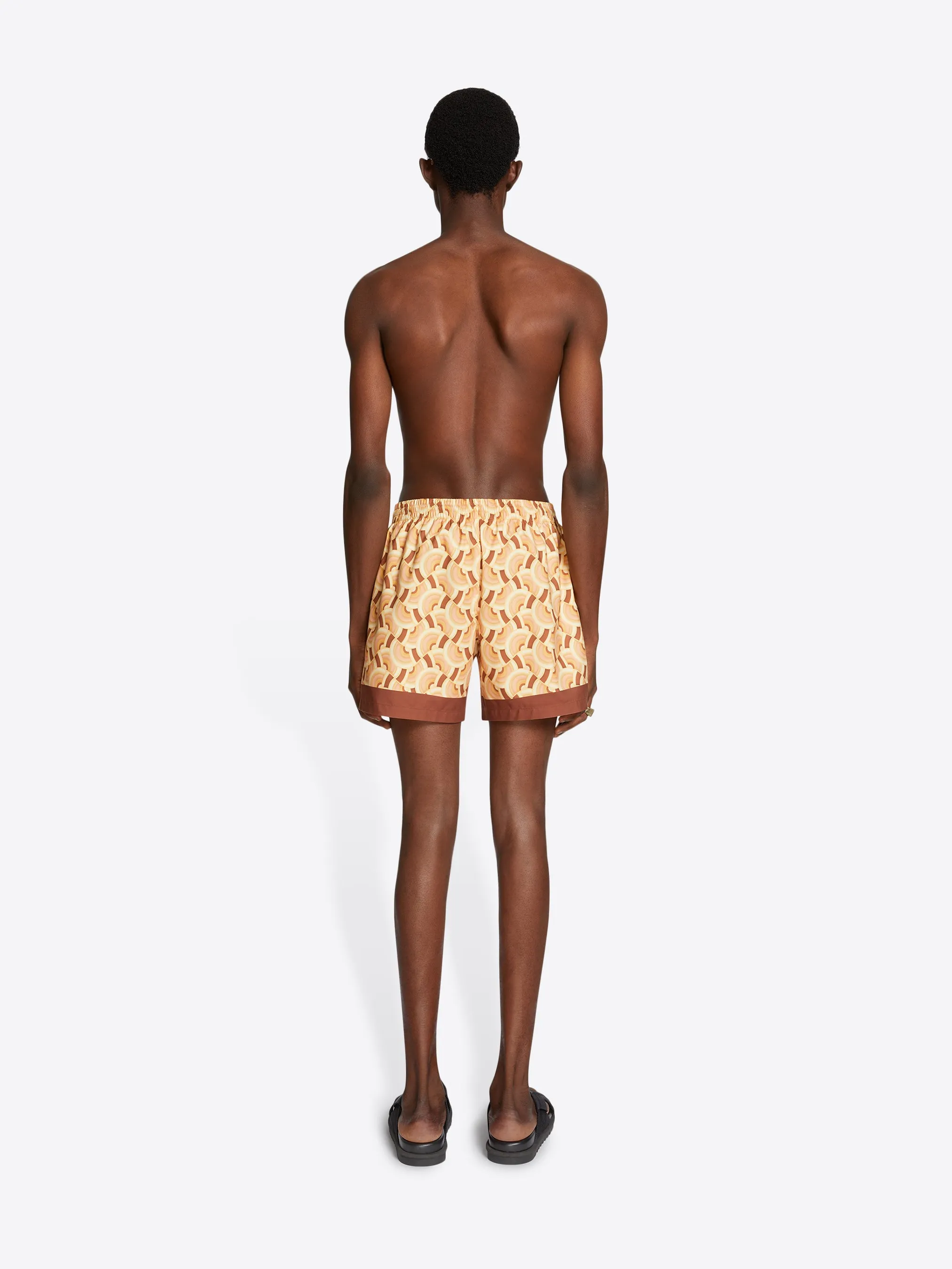 Printed swim shorts