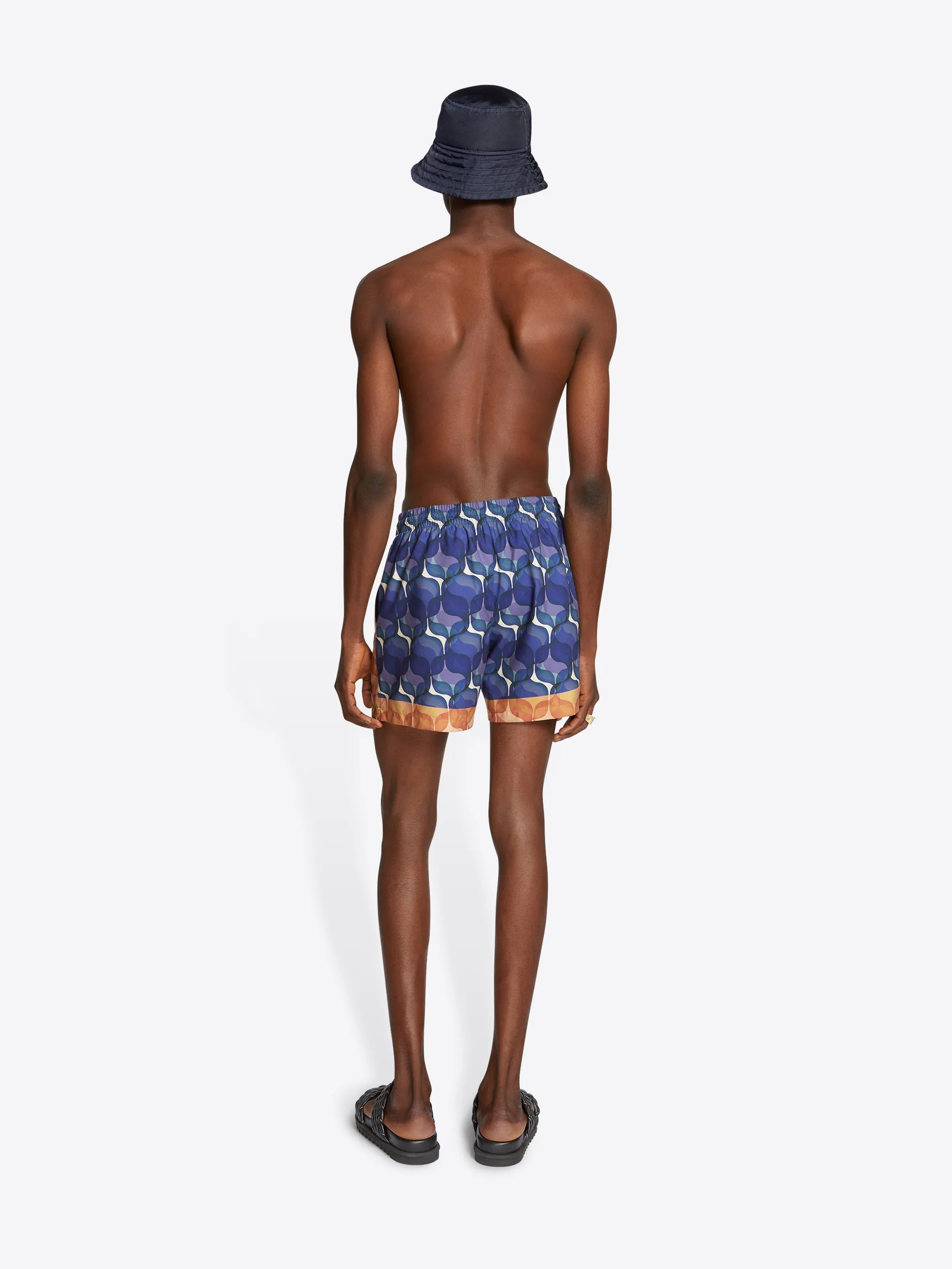 Printed swim shorts