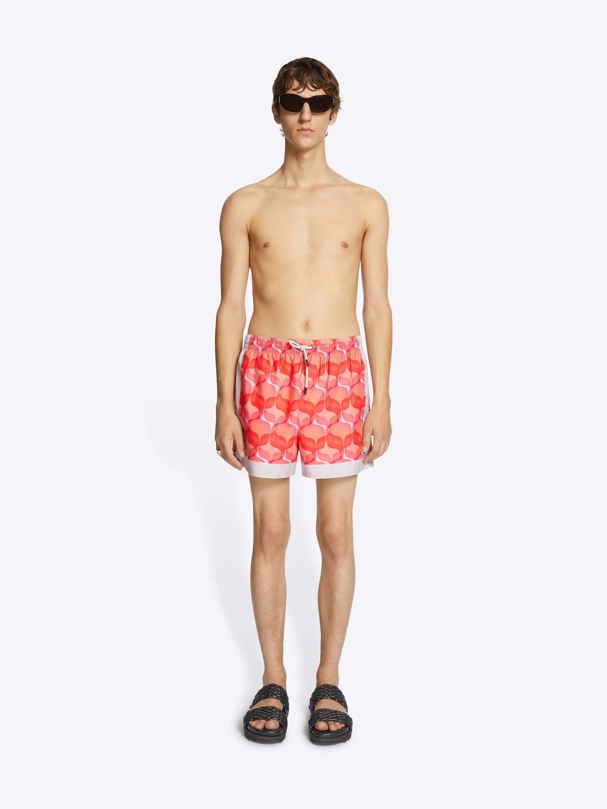 Printed swim shorts