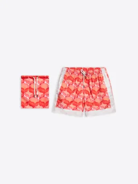 Printed swim shorts