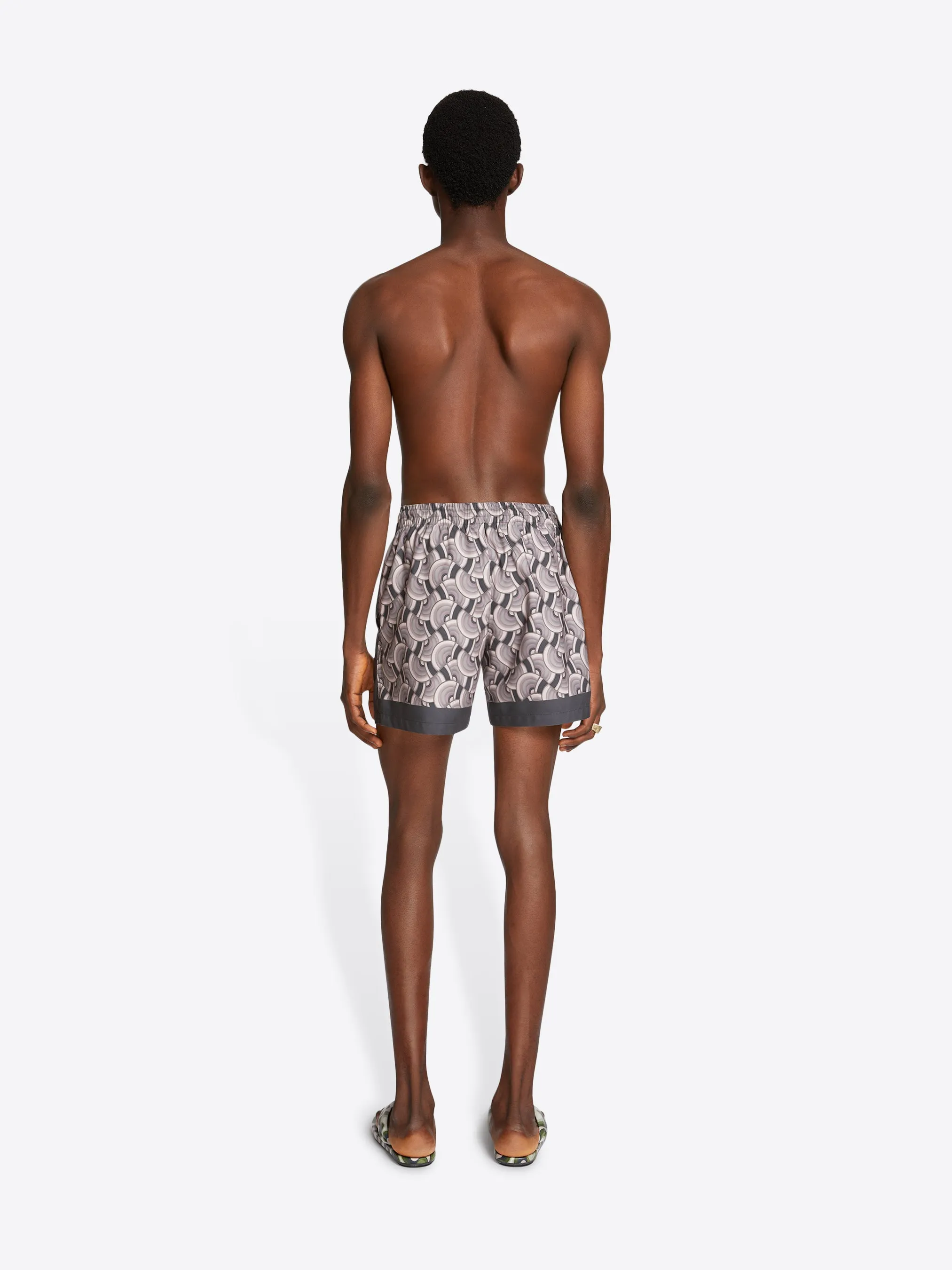 Printed swim shorts