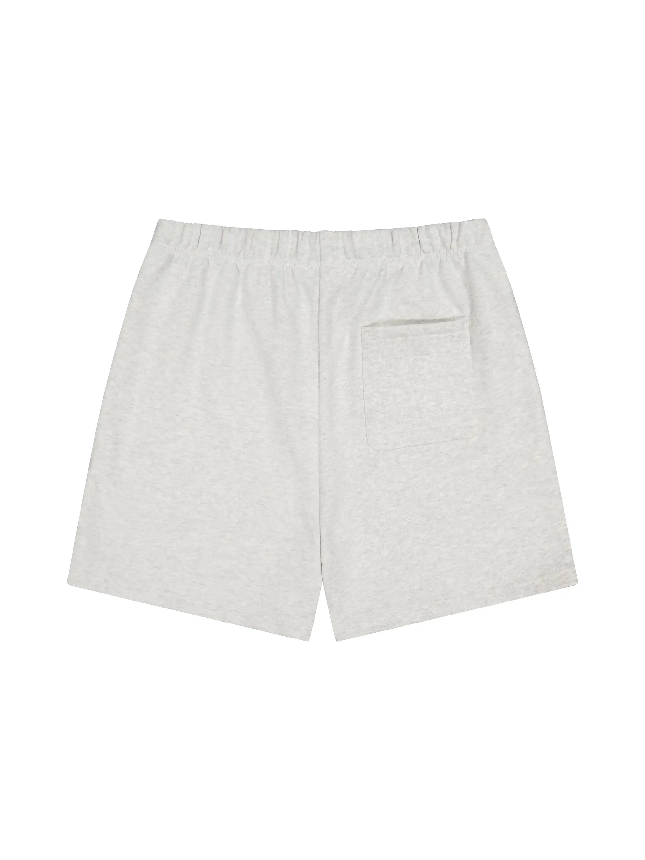 Prior Embroidery Logo Fitted Sweatshorts Light Heather