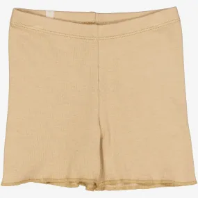 Rib Shorts - latte