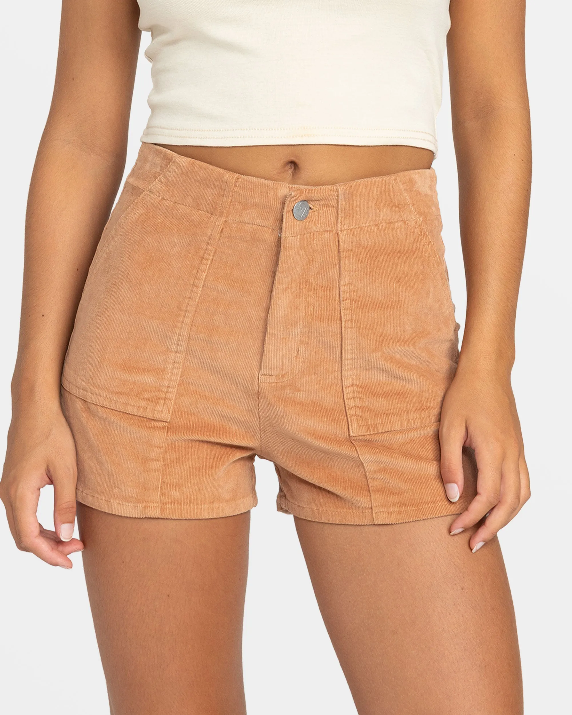 Sessions Corduroy Shorts - Camel