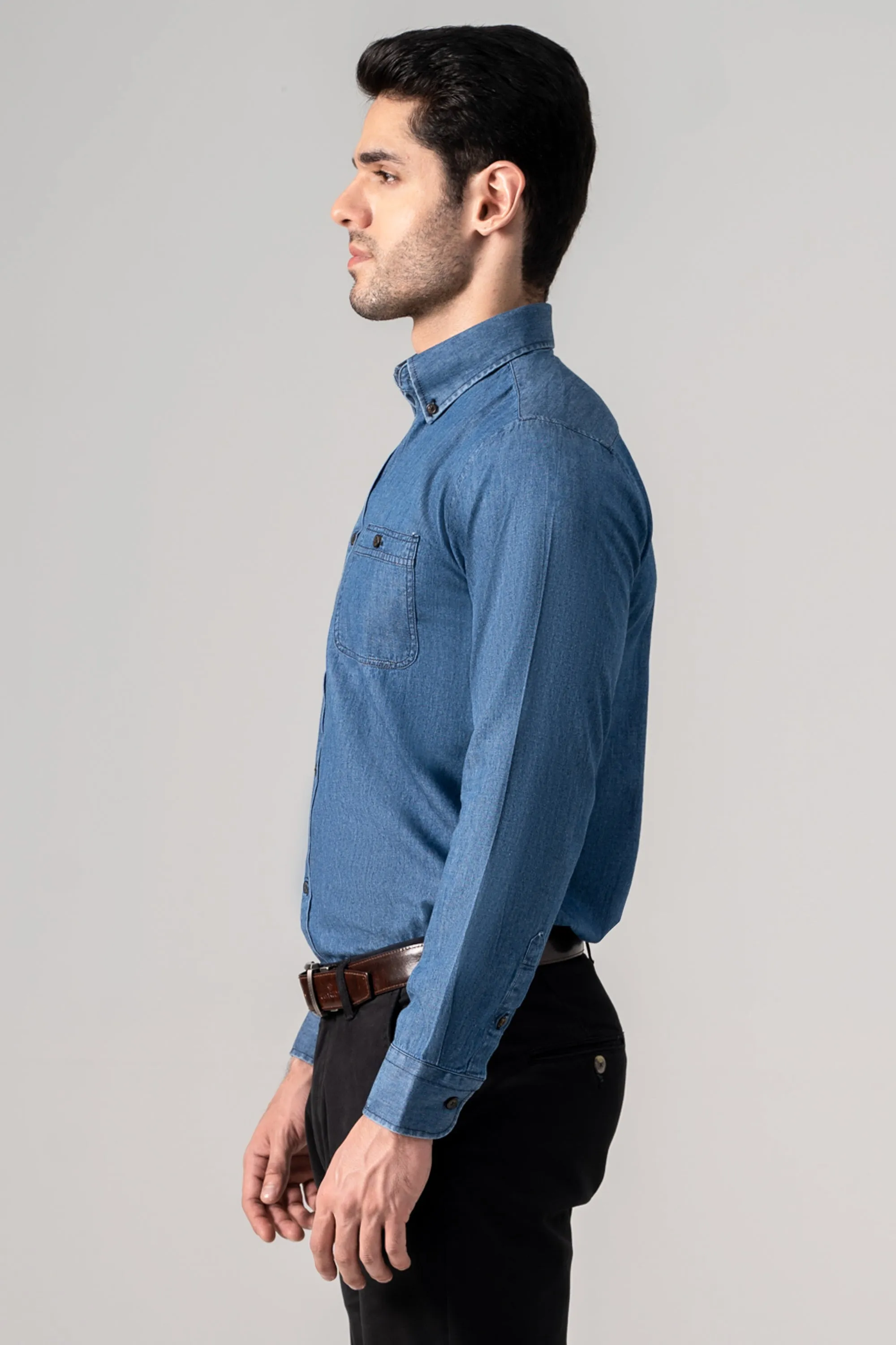 SMART SHIRT DENIM BLUE