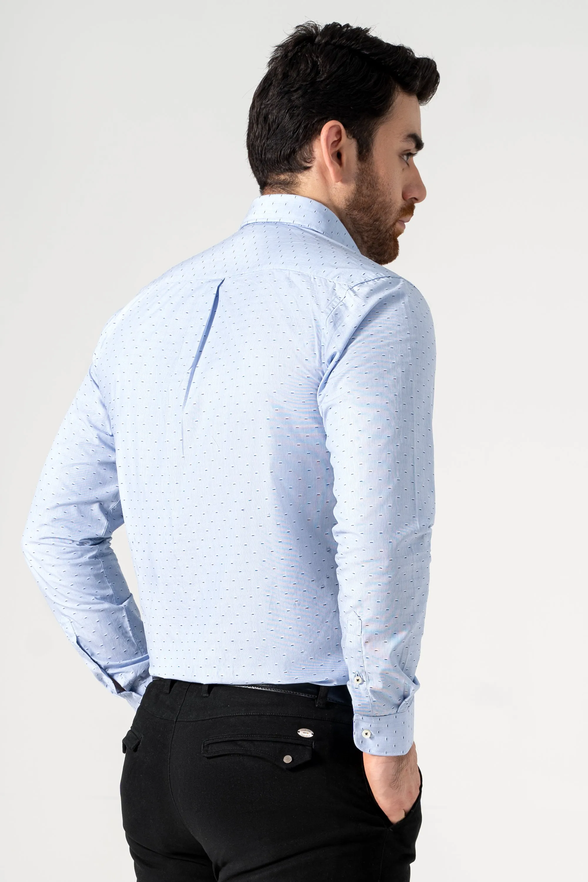 SMART SHIRT SKY TEXTUERED