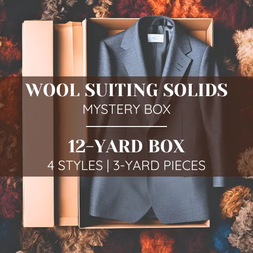 Wool Suiting Solids Mystery Box